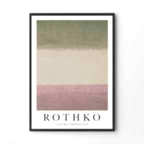 Plakat rothko - format 30x40 cm plakaty hogstudio, obraz, sztuka, modne