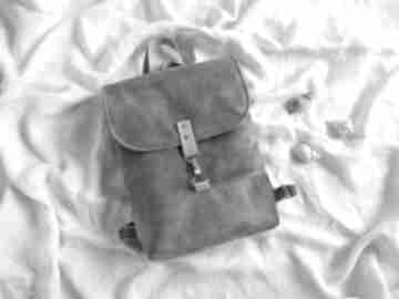 Plecak velvet laptopa damski pracy mini zamiast torby