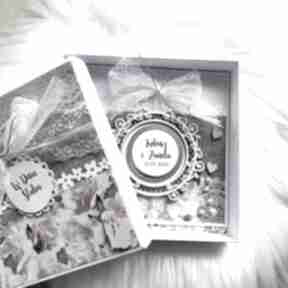 Kartka. Prezent. Ślub scrapbooking