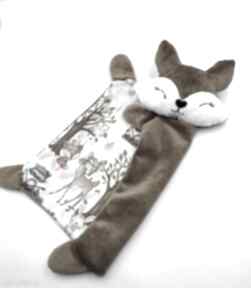 Przytulanka lis dla niemowląt zabawki bett for babies lisek, kocyk, maskotka, szmatka