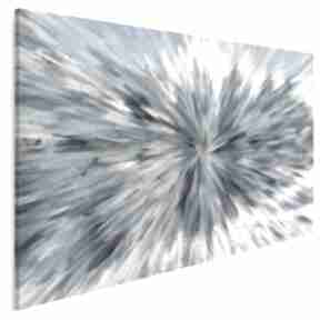 Obraz na płótnie - abstrakcja niebieski 120x80 cm 87701 vaku dsgn, nowoczesny, artystyczny