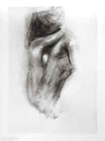 Kochankowie - szkic galeria alina louka obraz do sypalni, pocałunek, miłość, mężczyzna kobieta