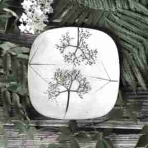 Seria natura z roślinami dekoracje badura ceramika, boho dodatki, rustykalne ceramiczna
