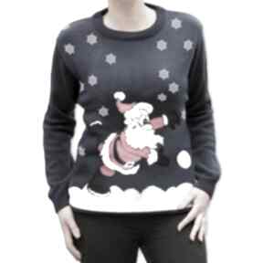 Upominki. Sweter świąteczny unisex - mikołaj XS, S, M, L, XL swetry morago prezent, gwiazdka