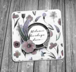 Wyjątkowe kwiaty scrapbooking kartki