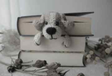 Zakładka do książki piesek prezent dla dziecka wernika pies - mola książkowego