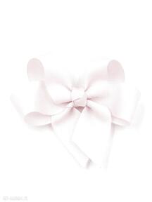 Spinka do włosów duża kokardabig bow pearl pink dla dziecka