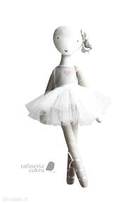 Lalka szmacianka - tutu balet anioł bawełniana