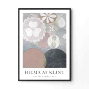 Hilma af klint the ten largest no 2 - plakat 40x50 cm plakaty hogstudio kolorowy, modne kolor