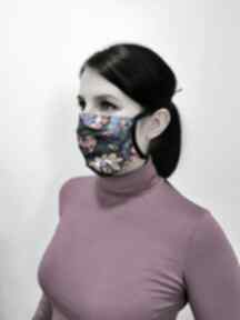 Maseczka ochronna bawełna - folk gabiell maska, kosmetyczna