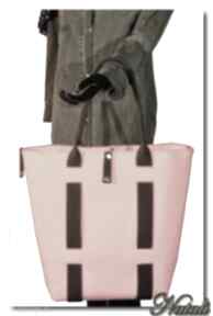 Duża xxl minimalistyczna i pojemna torebka 2w1 na ramię natali, torba, filc, hand
