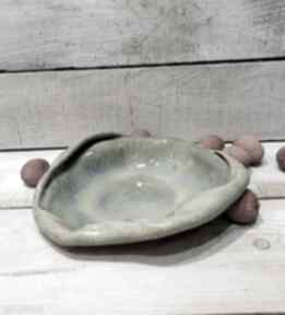 Ceramiczna patera ręcznie wykonana beret misa prezent talerz