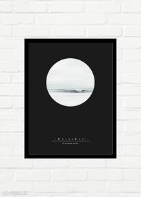 Black sea plakat 30x40 minimalizm plakaty oryginalnymi