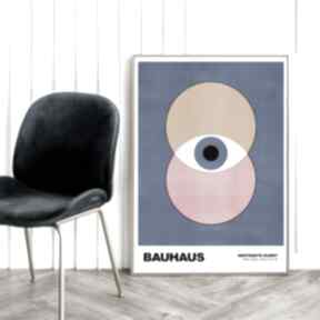 bauhaus do salonu do biura duży do domu, plakat na prezent hogstudio