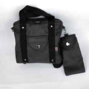 torebka zamsz, nubuk na telefon lub okulary nerki 2w1, zamszowa czarna, i plecak w jednym