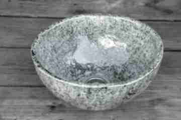 Ceramiczna umywalka: stojąca. Z gliny. Wolnostojąca - handmade ceramika lukas green