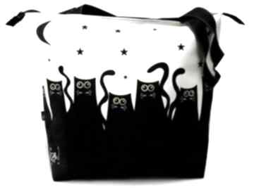 Torba na zamek z motywem kotów podróżne gaul designs pojemna, koty, XXL
