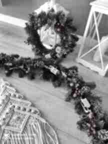 Girlanda i wianek świąteczny dekoracje sznurkowelove