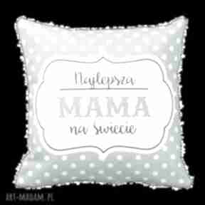 Poduszka najlepsza mama na świecie dzień matki 6248 art mini, prezent