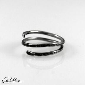 Wężyk - srebrny pierścionek rozm. 12 2109-21 caltha