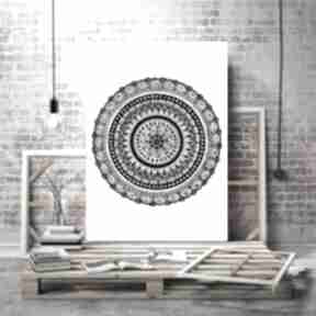 50x70cm małgorzata domańska mandala, design, plakat, rysunek, wnętrze