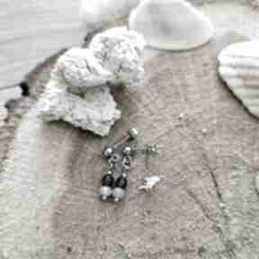 Kolczyki z jadeitami reveal z kamieniami, z minerałami, biżuteria dzień matki, na prezent