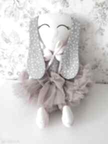 Jagoda króliczek z personalizacją maskotki groko design, przytulanka, baletnica, zabawka