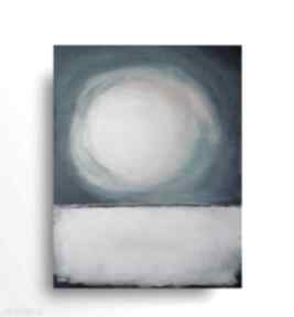 akrylowy formatu 60x80 cm paulina lebida abstrakcja, płótno, obraz, akryl