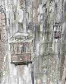 Obraz akrylowy "the cable car"