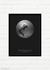 Black underwater plakat 30x40 minimalizm plakaty oryginalnymi