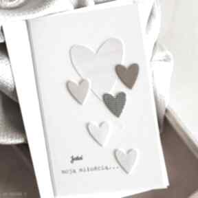 Scrapbooking kartki annamade walentynka, valentine, ukochana, miłosna, zakochani