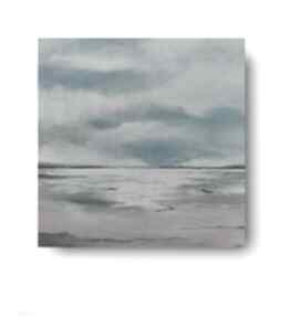 Morze obraz akrylowy formatu 60 cm paulina lebida, akryl, kwadrat