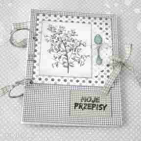 jagodowy wrzosowisko przepiśnik, notatnik, kulinarny, przepisy, scrapbooking