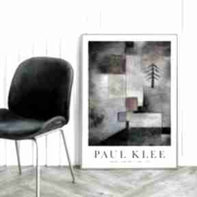 Plakat paul klee small fir picture - format 50x70 cm plakaty hogstudio, do salonu