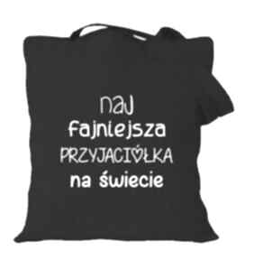 Torba z nadrukiem dla psiapsi, kumpeli, urodziny, bff, best forever manufaktura koszulek