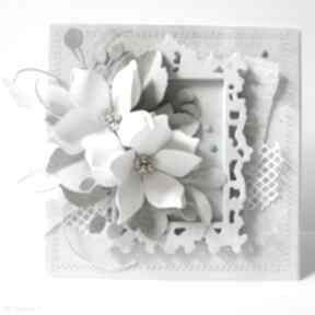 Z odrobiną mięty w pudełku scrapbooking kartki marbella imieniny, urodziny, ślub