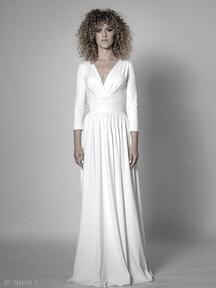 Megan - klasyczna suknia sukienki milita nikonorov ślub, ślubna
