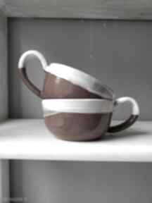 Zestaw dwóch filiżanek ceramika kate maciukajc ceramiczna, użytkowa, filiżanki do kawy
