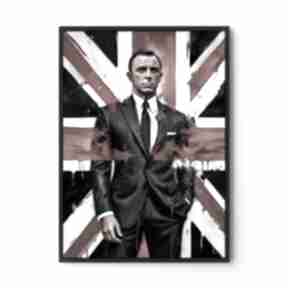 Plakat w tajnej służbie jej królewskiej mości james bond 007-format 30x40 cm plakaty hogstudio