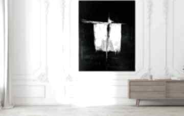 Obraz akryl na "człowiek ptak " autor katarzyna jasyk ravenart płotnie, akrylowy, sztuka