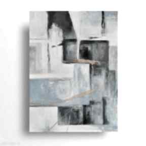 Abstrakcja - obraz akrylowy 60/80 cm paulina lebida