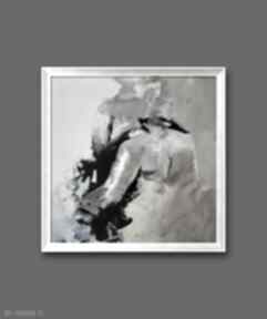Lovers - 57x57 plakaty galeria alina louka kobieta plakat, mężczyzna, para kochanków