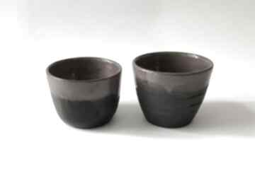 Komplet czarek dla dwojga ceramika ceramystiq studio czarka do kawy, herbaty, z gliny, naczynia