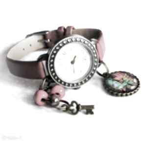 Zegarek: zegarki gala vena skórzany, modny, na rękę, zawieszką, kolorowy