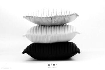 Colors 50 black, silver, white home manifesto poduszka, komplet, poduchy, designerskie