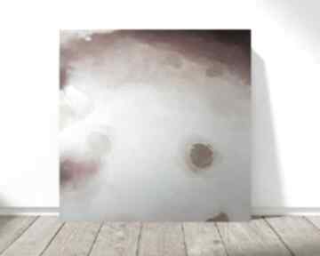 Abstrakcja obraz akrylowy formatu 80 cm paulina lebida obrazy, płótno, akryl