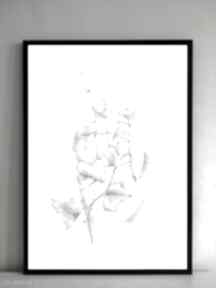 Plakat "powiązanie", 50x70cm plakaty casa del arte minimalizm, czarno biały, wystrój wnętrz