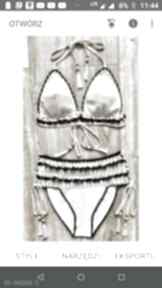 Strój kąpielowy zanzibar bielizna dobrzykowska crochet bikini, szydełkowe, swimwear, styl