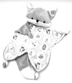 Przytulanka lis dla niemowląt maskotki bett for babies lisek, gryzak, baby shower, kocyk