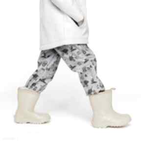 softshell, wodoodporne wiatroszczelne na zimę dla dziecka spodnie na deszcz mamaiti